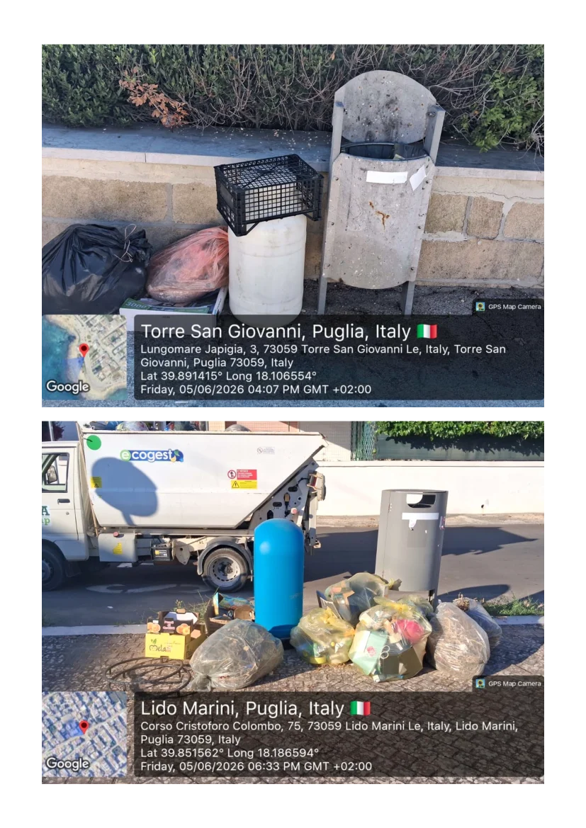 Nuove segnalazioni fotografiche: il decoro urbano non è un’opzione, è un dovere civico
