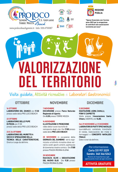 AVVISO ANNO 2021 PER LA EROGAZIONE DI CONTRIBUTI ALLE ASSOCIAZIONI TURISTICH...