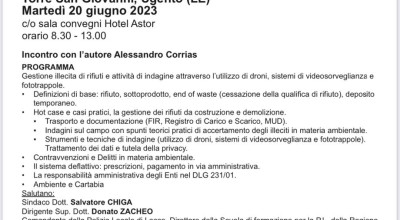 GIORNATA DI STUDIO SPECIALISTICA PER GLI ORGANI DI POLIZIA, IN MATERIA AMBIEN...