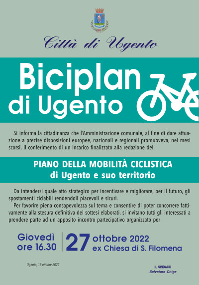 Piano della mobilità ciclistica di Ugento e del suo territorio