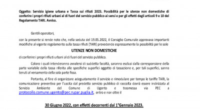 Servizio igiene urbana e Tassa sui rifiuti 2023