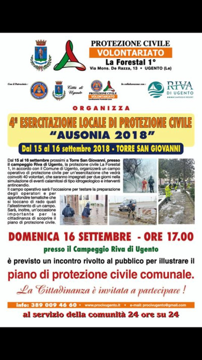 Protezione Civile LA FORESTAL 1°