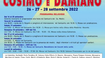 Festeggiamenti in onore dei SS Medici Cosma e Damiano