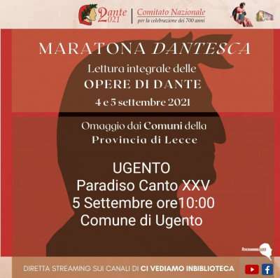 Maratona dantesca-Lettura integrale delle opere di Dante