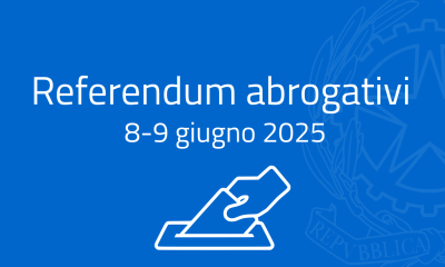 Consultazioni referendarie dell’8 e 9 Giugno 2025. Esercizio del voto a...