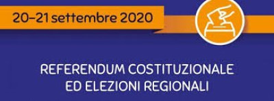 Comunicazioni votanti Referendum e Regionali del 20 e 21 Settembre 2020