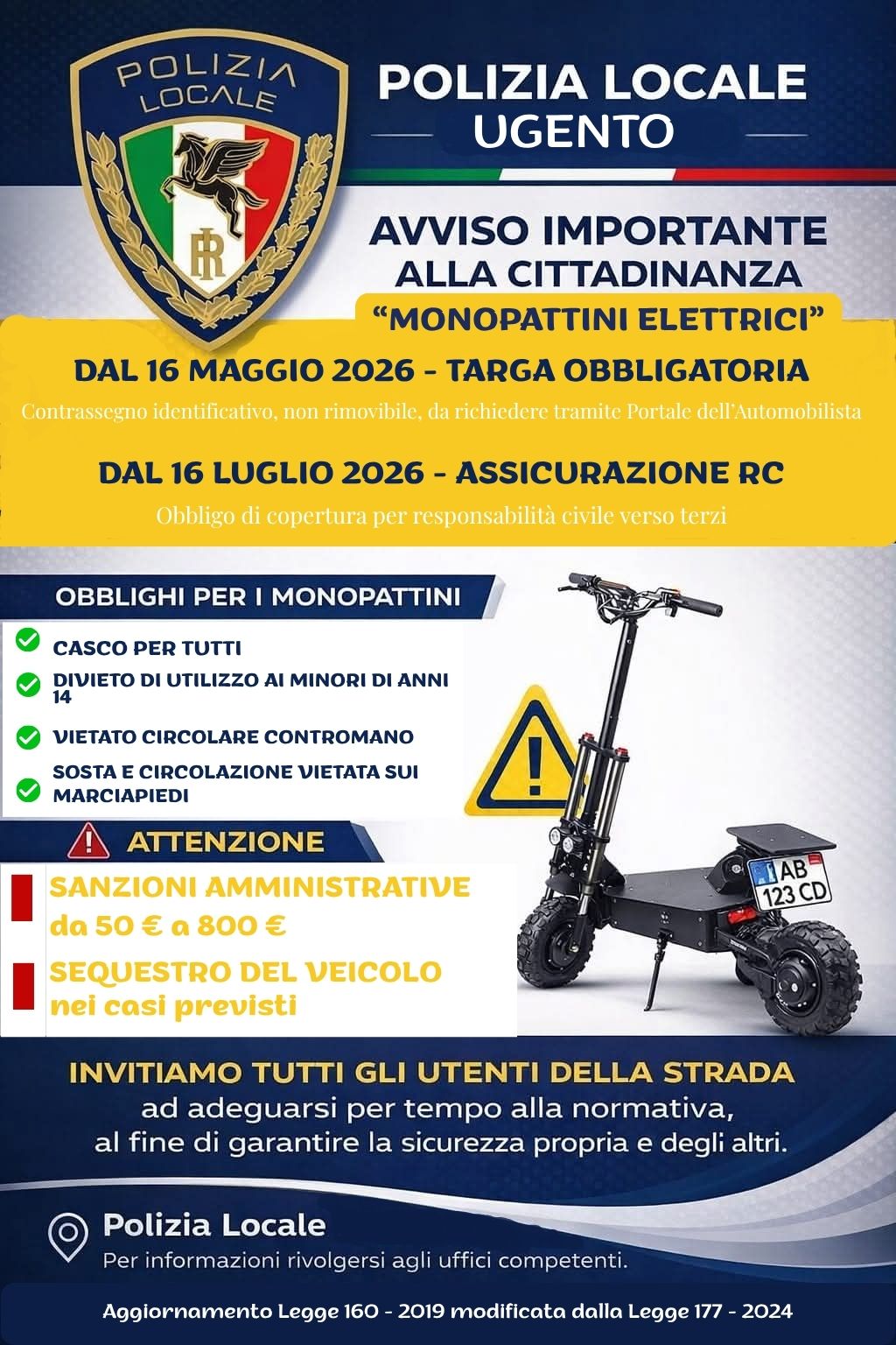MONOPATTINI ELETTRICI